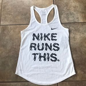 SALE !!! Nike dri fit razer top !